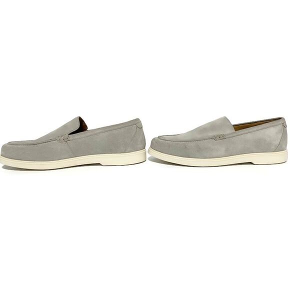 Loake Shoemakers Tuscany Stone Suede Shoes Men's Size 10 Made In England - Picture 12 of 14
